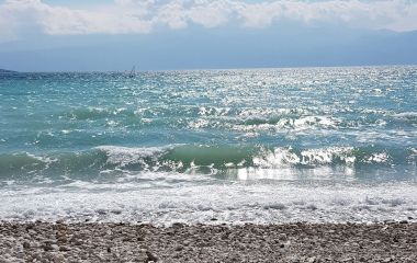 Пляж курортного комплекса «Гамма»