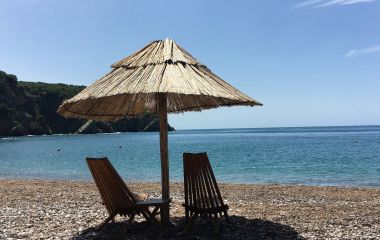 Пляж пансионата «Коралл»