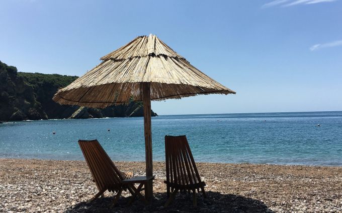 Пляж пансионата «Коралл»