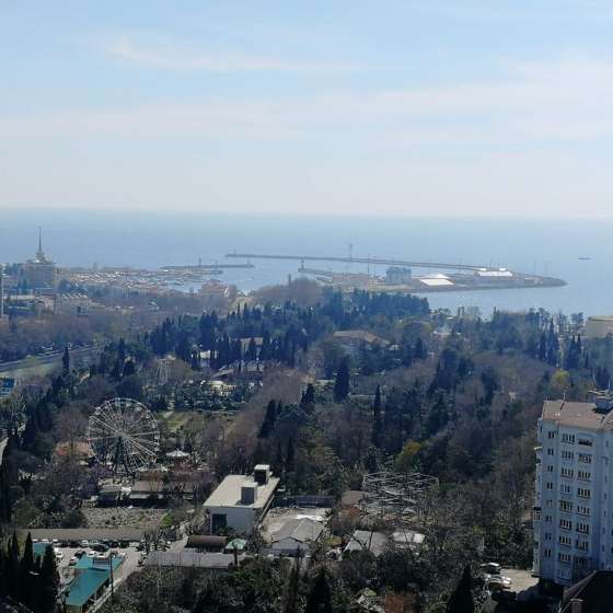 Квартира в центре с шикарным видом на море, Виноградная улица, 2Б