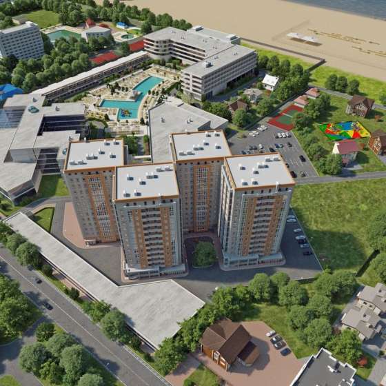 Апартаменты у моря, Пионерский проспект, 57, к 2