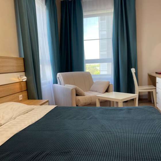 Евродвушка, Джемете, 150м пляж и аквапарк, Пионерский проспект, 57, к 3