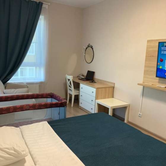 Евродвушка, Джемете, 150м пляж и аквапарк, Пионерский проспект, 57, к 3
