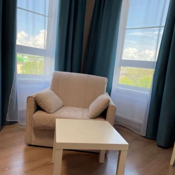 Евродвушка, Джемете, 150м пляж и аквапарк, Пионерский проспект, 57, к 3