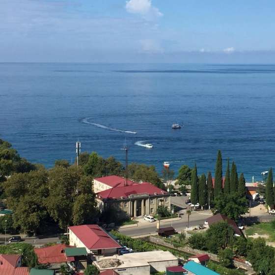 Гостевой дом с видом на море и горы