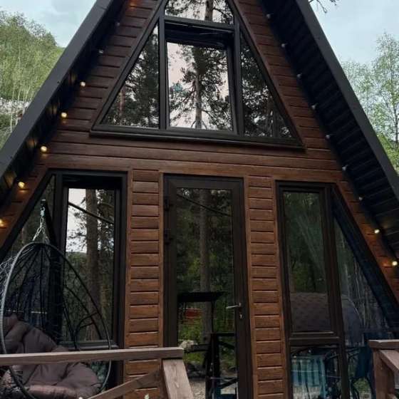 A-Frame Домик 6 местный 56 кв.м, МАЛКЪАР ХАУС