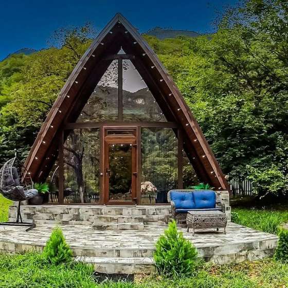 A-Frame Домик в горах
