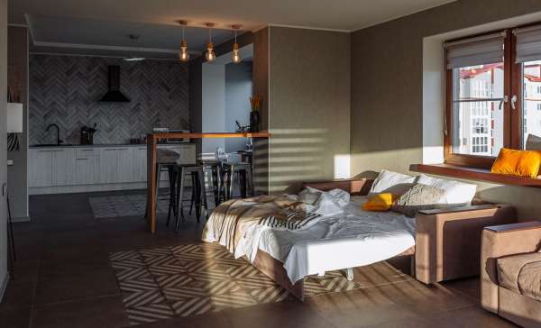Зеленоградск, студия Malkova Apartments на Приморской