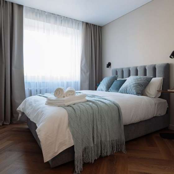 Квартира в тихом зелёном районе Malkova apartments