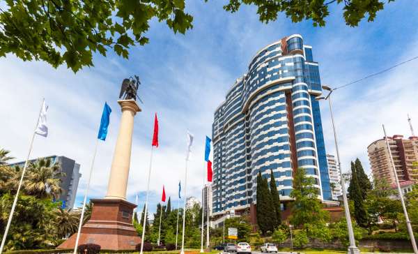 Сочи, апартаменты Шагал по Красной площади