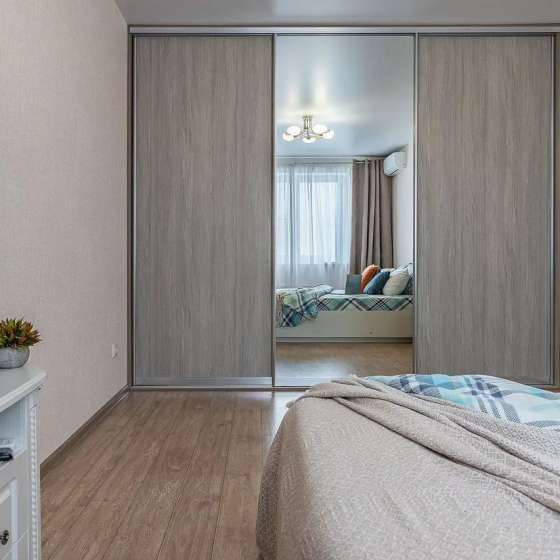 1-к. квартира, 42 м², 2 кровати