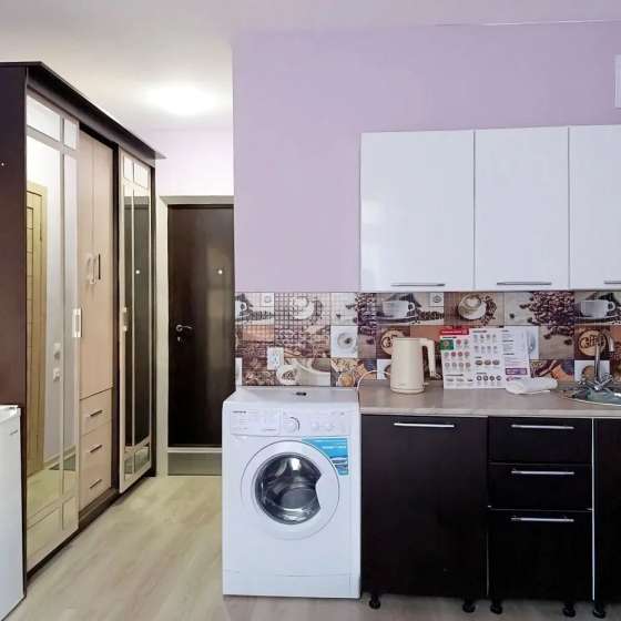 Квартира-студия, 18 м², 1 кровать