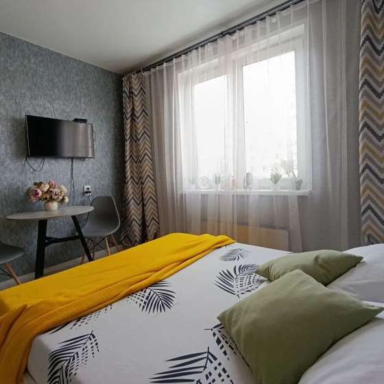 Квартира-студия, 32 м², 1 кровать