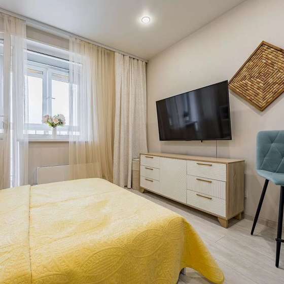 Квартира-студия, 22 м², 1 кровать