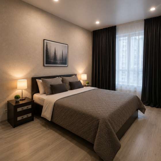 Lux квартира, 55 м², центр, smart tv, 4 спальных места